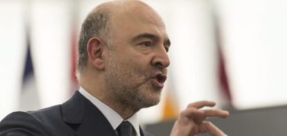 El comisario europeo de Asuntos Econ&oacute;micos y Monetarios, Pierre Moscovici.
