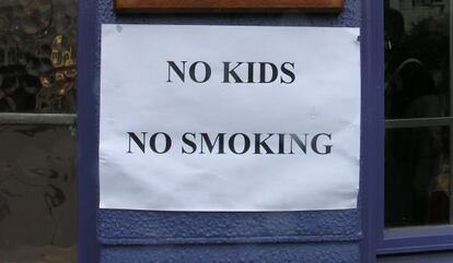 Algunos padres eligen hoteles sin niños cuando quieren desconectar.
