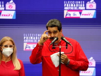 Nicolás Maduro, en una conferencia de prensa, el pasado 8 de agosto.