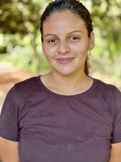 Aymara Paiva, antigua alumna del Centro Educativo Mbaracayú.