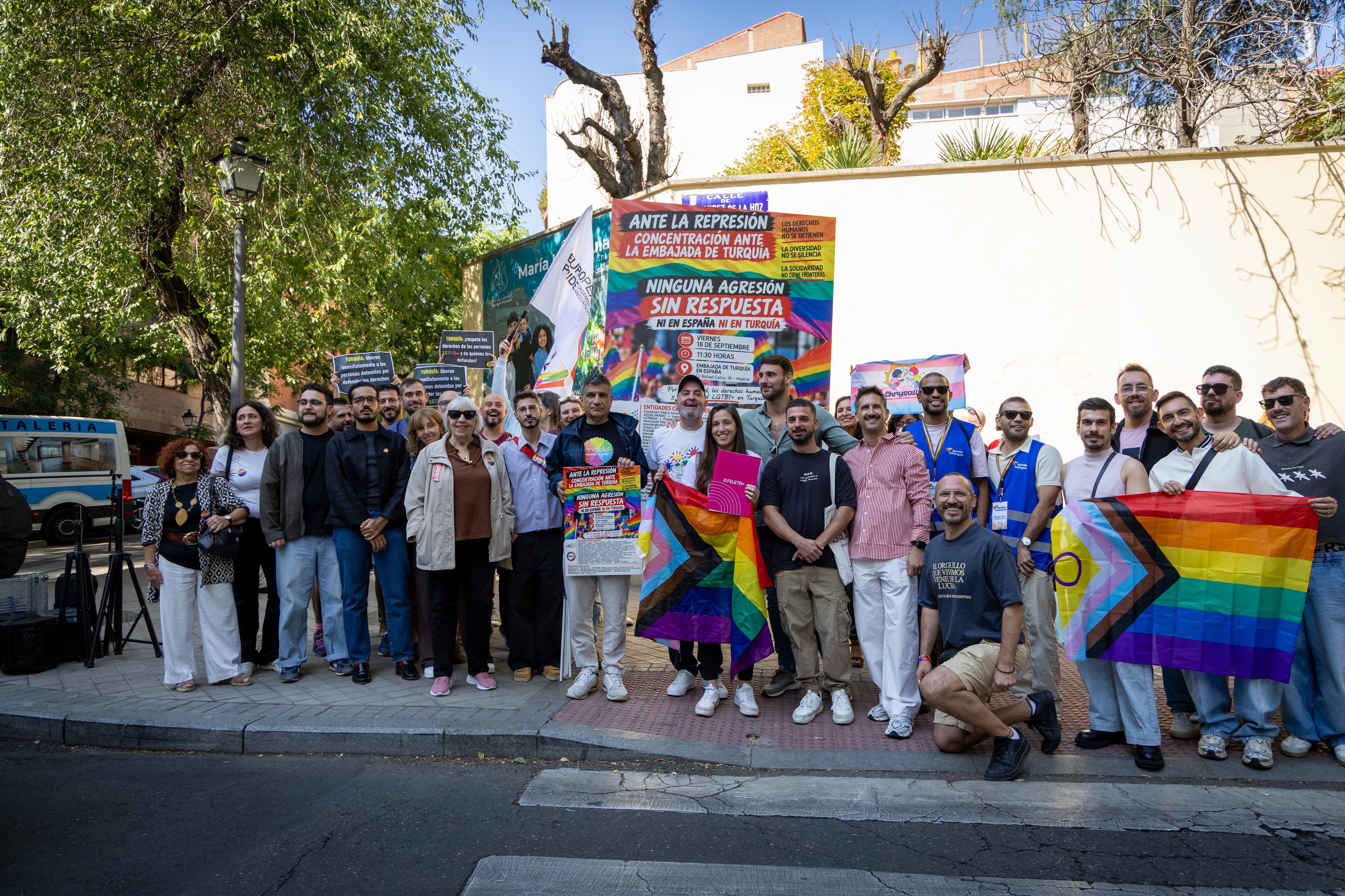 Protestas en varias capitales de Europa contra la persecución LGTBIQ+ de Turquía: “Se está atacando a toda la sociedad”