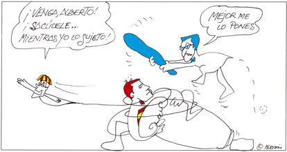 Viñeta de Peridis del 23 de septiembre de 2024