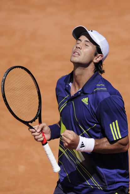 El madrileño Fernando Verdasco. Este año su mejor resultado ha sido la final de Estoril.