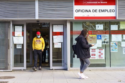 Oficina de empleo en Alcorcón, Madrid.