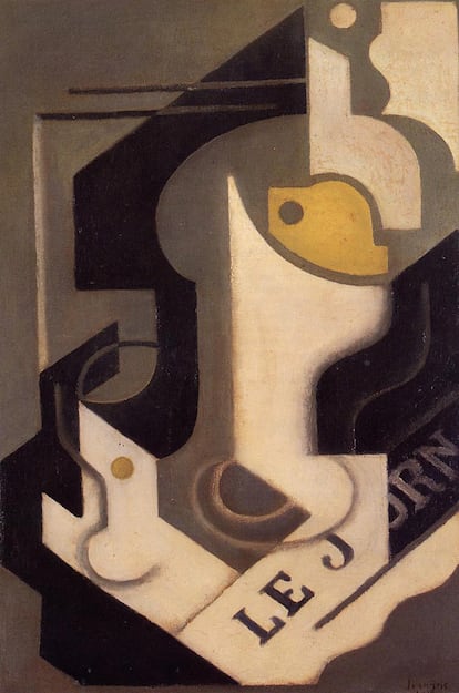 'Le citron (El limón)', 1919, de Juan Gris.
