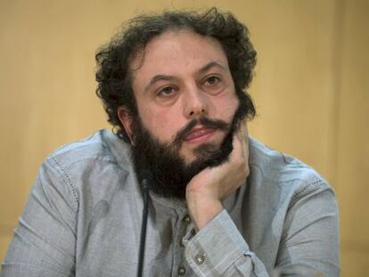 Guillermo Zapata, ayer en Madrid.