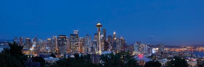 Vista de Seattle (Estados Unidos).