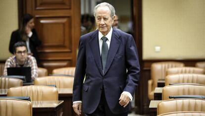 Juan Miguel Villar Mir, en una comparecencia en el Congreso en abril.