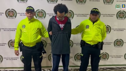Legalización de la captura de Juan David Echavarría Zapata, alias Chuky, el 25 de mayo de 2025.