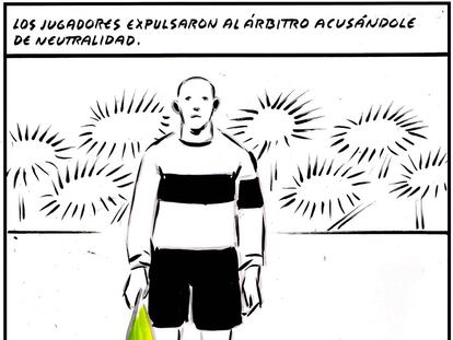 “ The players fired the referee, accusing him of neutrality.”