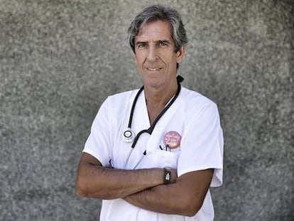 El nuevo presidente del Colegio de M&eacute;dicos de Madrid, Miguel &Aacute;ngel S&aacute;nchez Chill&oacute;n.