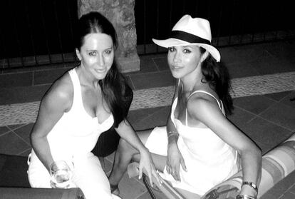 Jessica Mulroney y Meghan Markle, durante sus vacaciones en Italia en verano de 2016 en una imagen publicada por la estilista en su Instagram.