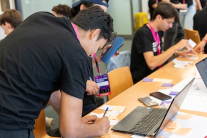 Un hackathon en la Universidad Politécnica de Valencia, el pasado curso.