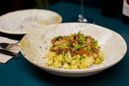 Un plato del restaurante Lokal, de Zaragoza