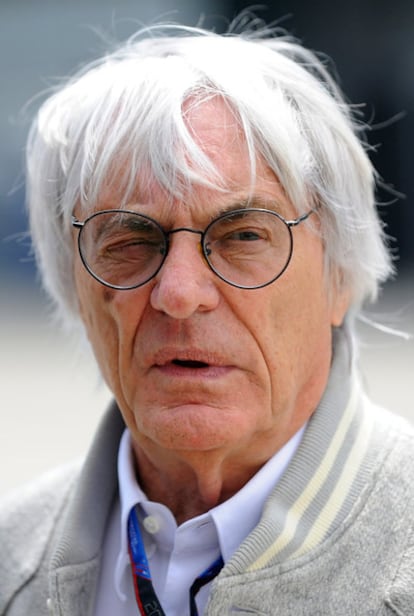 El jefe de la Fórmula 1, Bernie Ecclestone