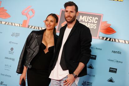 La modelo Helen Lindes y su marido, el jugador del Real Madrid de baloncesto Rudy Fernández.