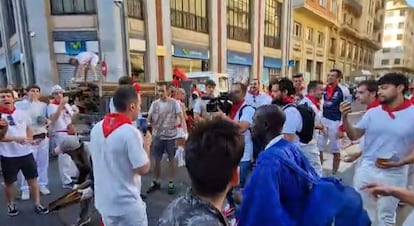 Reportero RTVE Sanfermines