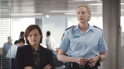 Elisabeth Moss y Gwendoline Christine, pareja de policías en 'Top of the Lake: China Girl'.