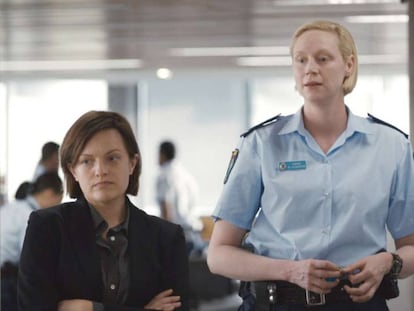 Elisabeth Moss y Gwendoline Christine, pareja de policías en 'Top of the Lake: China Girl'.