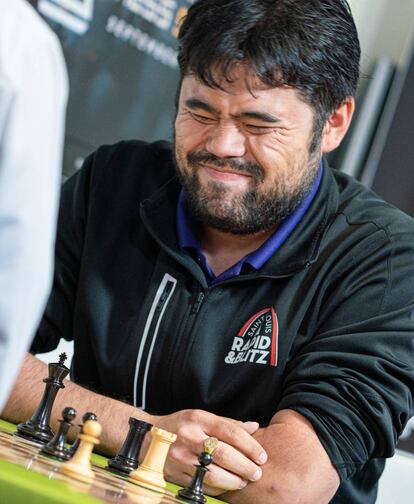 Hikaru Nakamura, el año pasado durante una partida en el Club de Ajedrez de San Luis (Misuri, EEUU)