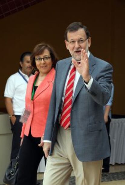 El presidente del Gobierno espa&ntilde;ol, Mariano Rajoy, en Veracruz (M&eacute;xico) donde se celebra hasta el martes la XXIV Cumbre Iberoamericana de Jefes de Estado y de Gobierno.