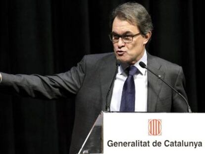 Mas, en el acto en conmemoración del Día Internacional de la Mujer Trabajadora.