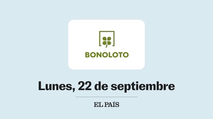 Bonoloto comprobar sorteo del lunes 22 de septiembre de 2025