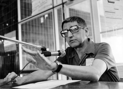 El filósofo Manuel Sacristán.