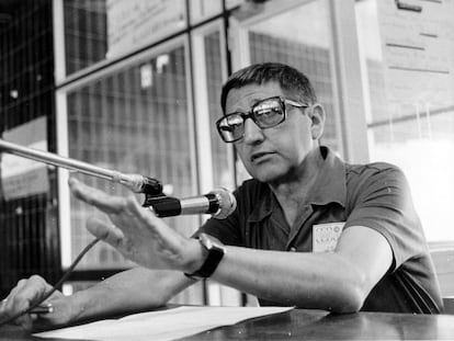 El filósofo Manuel Sacristán.