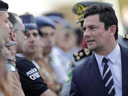 Moro, esta semana en un evento en Brasilia. 