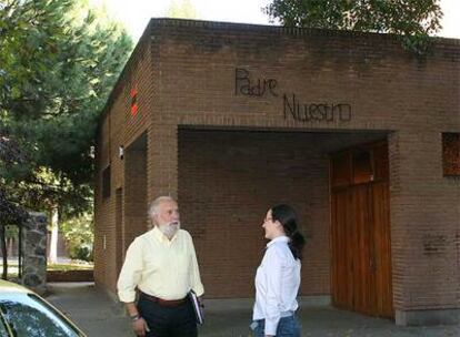 La iglesia del Padre Nuestro, situada en el distrito de Barajas.