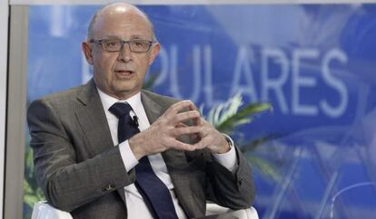 El ministro de Hacienda, Cristóbal Montoro.