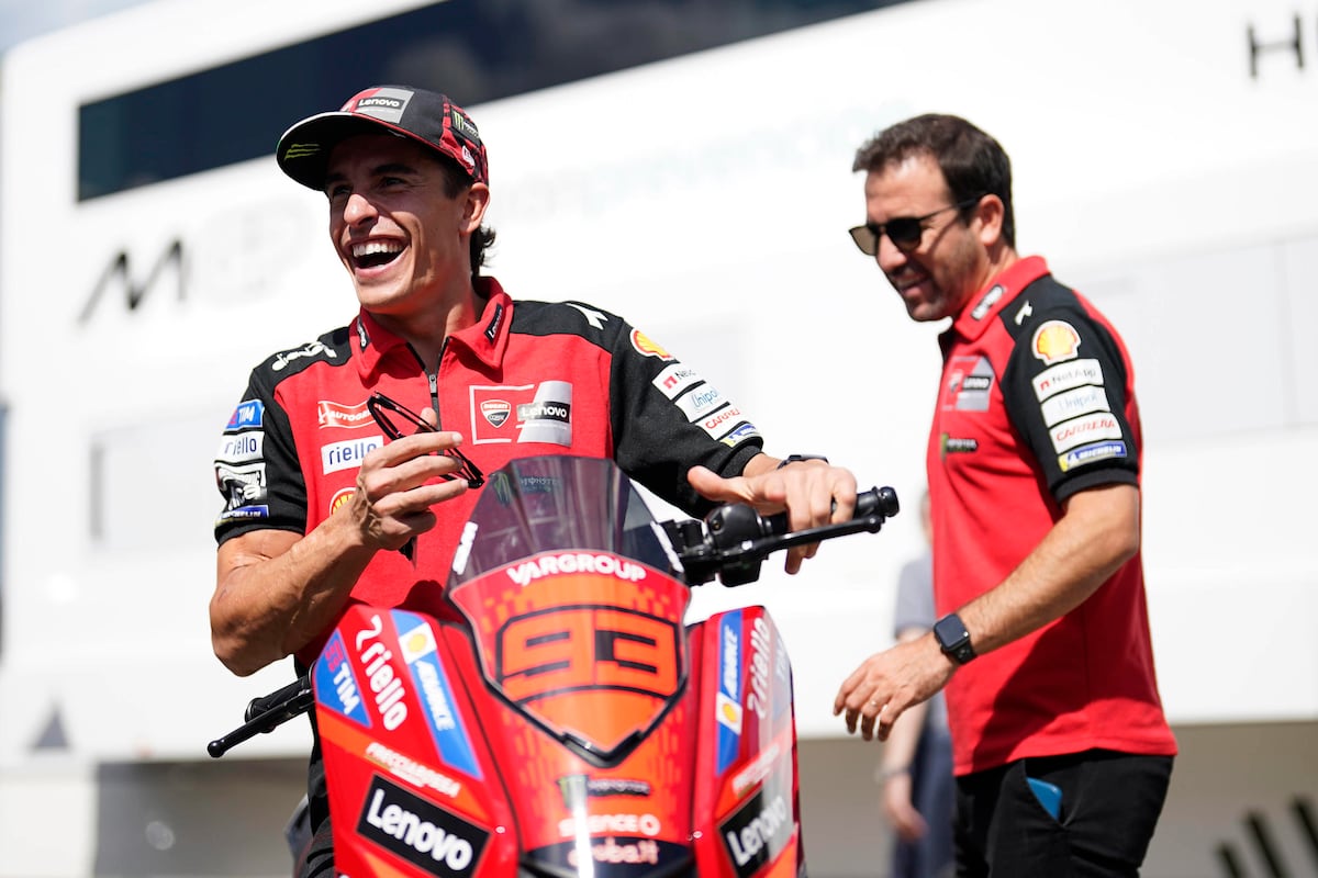 Ducati, una alfombra roja para la reconquista de Marc Márquez