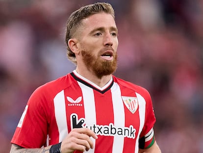 Iker Muniain of Athletic Club looks on during the LaLiga EA Sports match between Athletic Club and Villarreal CF at San Mames on April  14, 2024, in Bilbao, Spain.
AFP7 
14/04/2024 ONLY FOR USE IN SPAIN