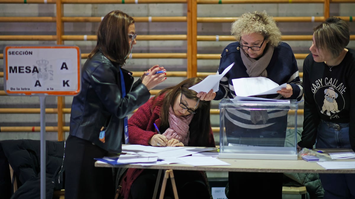 La jornada en Extremadura: frío electoral y porras sobre el resultado