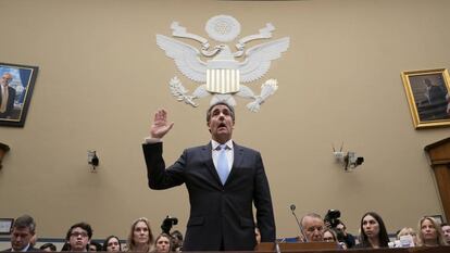 Michael Cohen acaba de dejarle de vuelta y media, además de aportar pruebas que pueden incriminarle penalmente.