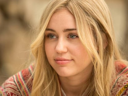 Miley Cyrus, en el trabajo realizado con Woody Allen.