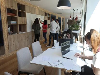 Spaces, nuevo centro de 'coworking' en la calle Alfonso XII.