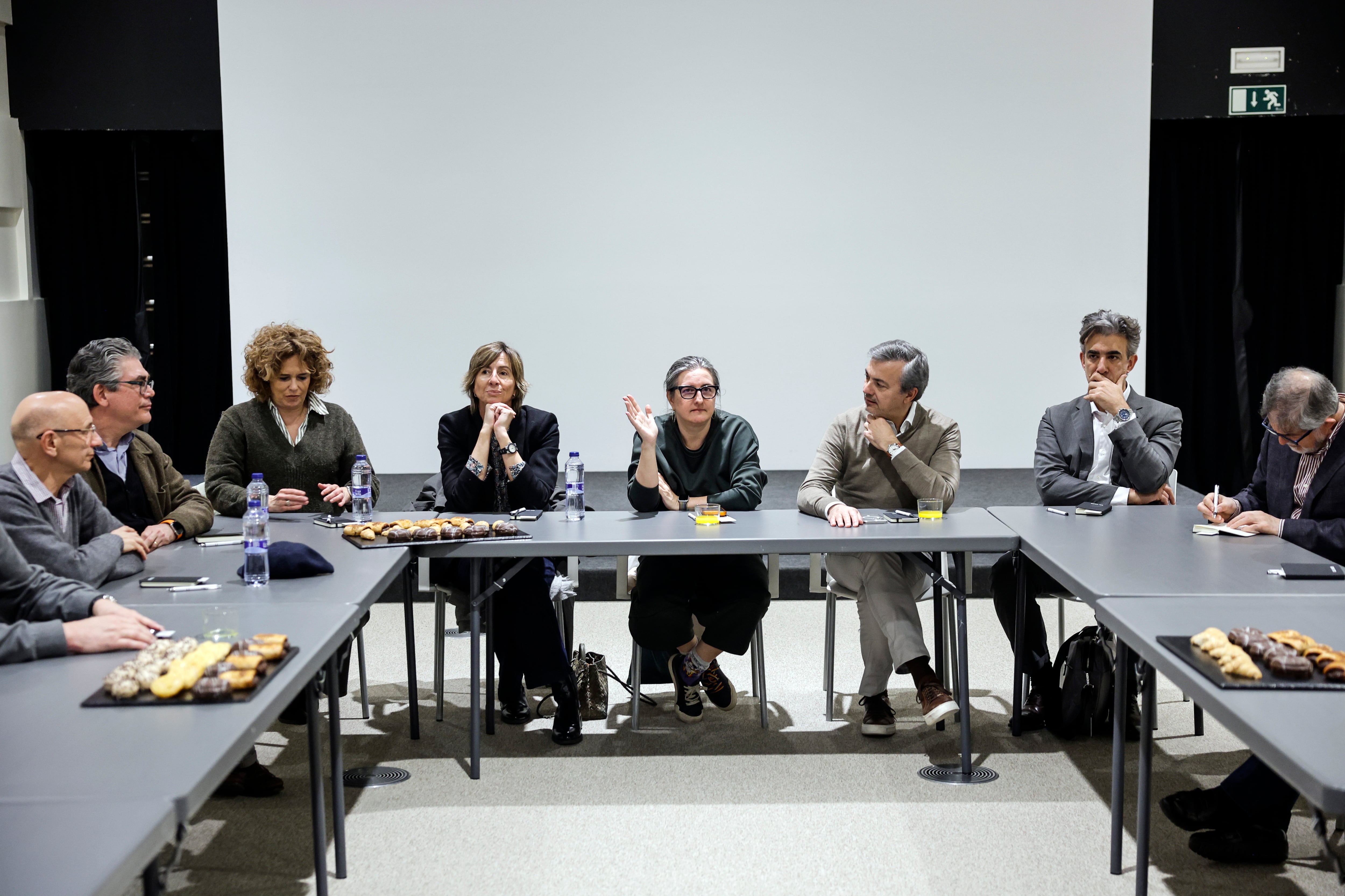 Los suscriptores durante el evento en la Sala de Encuentros de EL PAÍS.