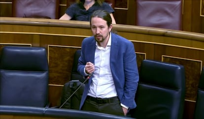 Pablo Iglesias a Pablo Casado: "Usted nunca será Presidente del Gobierno".