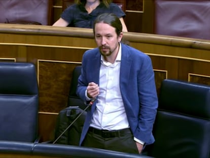 Pablo Iglesias a Pablo Casado: "Usted nunca será Presidente del Gobierno".