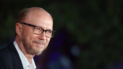 El director de cine Paul Haggis, en Roma.