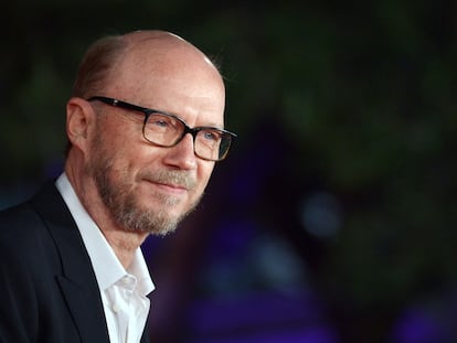 El director de cine Paul Haggis, en Roma.