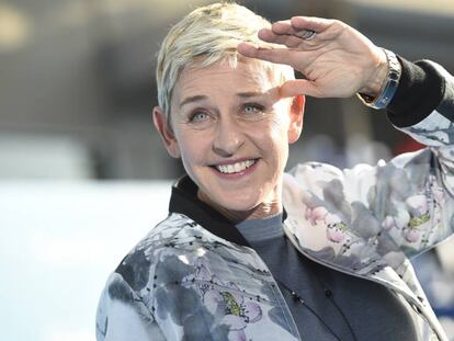 La presentadora Ellen DeGeneres.
