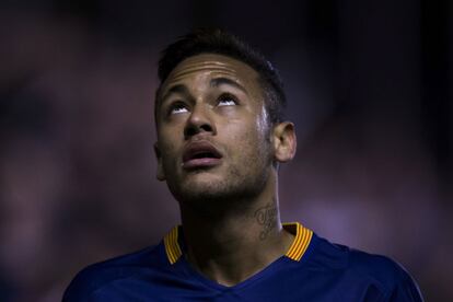 Neymar, davant del Rayo.