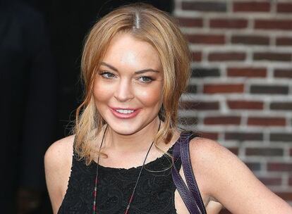 Foto de la actriz Lindsay Lohan