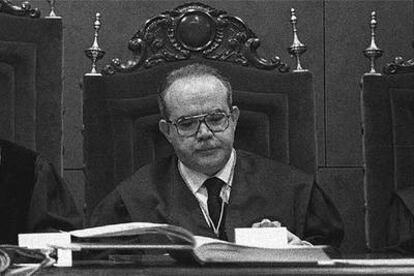 Juan Saavedra, presidente de la Sala de lo Penal del Tribunal Supremo.