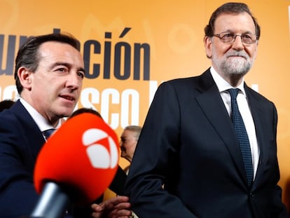 Mariano Rajoy en un acte cultural.