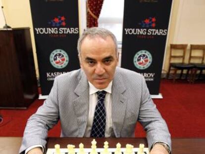 Kasparov, fotografiado hace dos a&ntilde;os en un congreso.