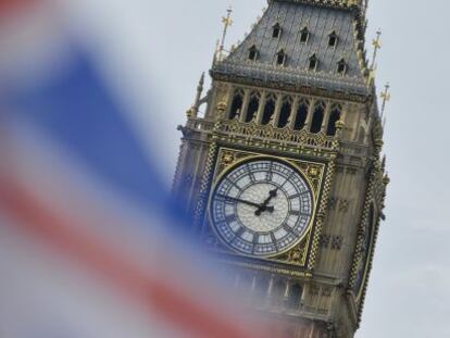 Vista del Big Ben en Londres.